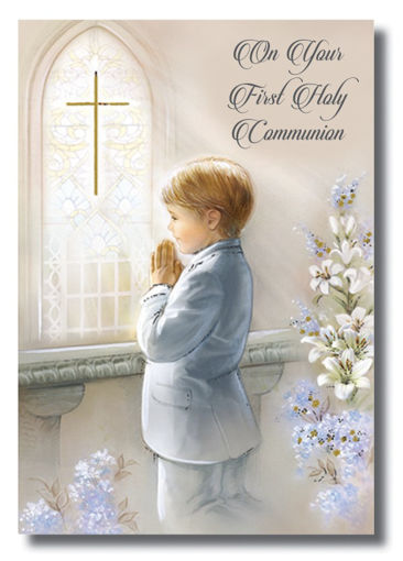 Picture of FIRST COMMUNION CARD BOY